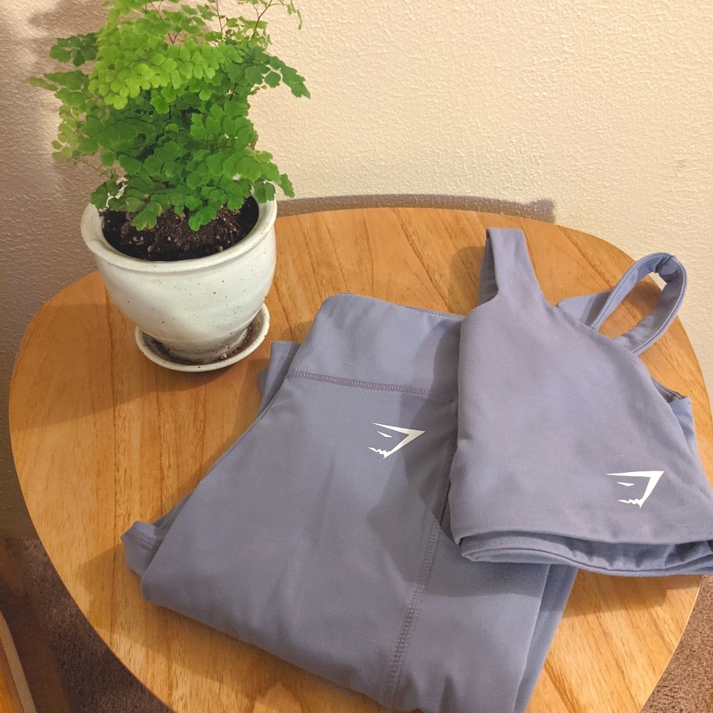 Gymshark workout set (leggings + sports bra)